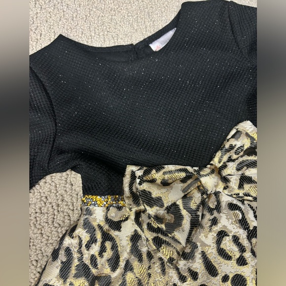 Sweet Heart Rose Dress Leopard/Cheetah print - Picture 2 of 4